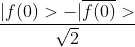\frac{|f(0)>-|\overline{f(0)}>}{\sqrt{2}}